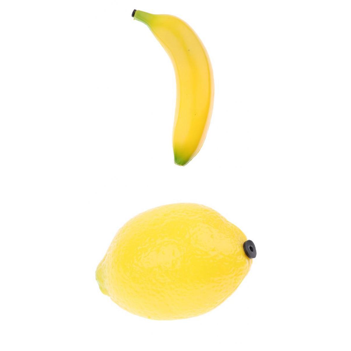 Banana Lemon Fruit Shaker Musical Maraca Rattles for Children Kids