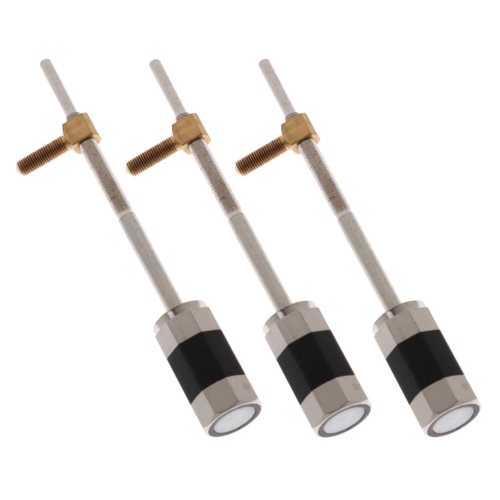 3 Pieces Double Bass Bow Frog Screws