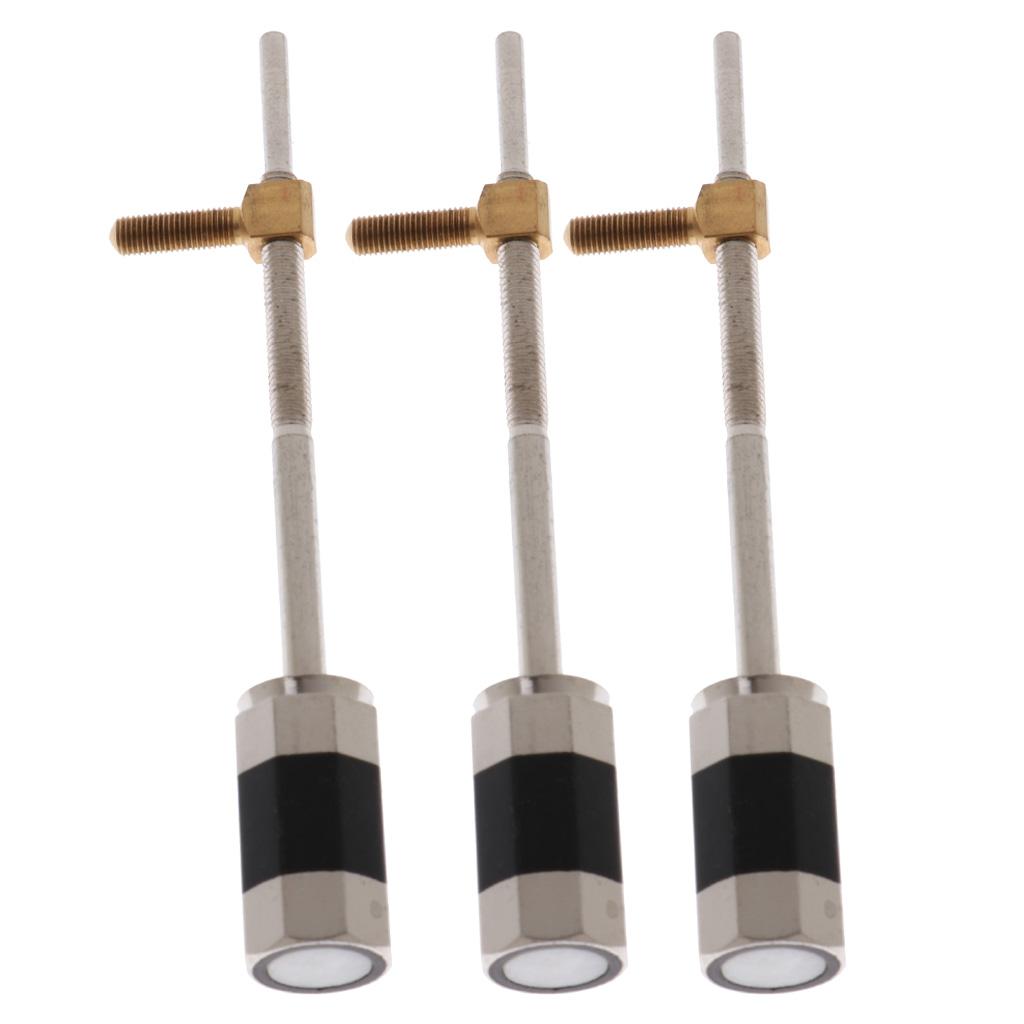 3 Pieces Double Bass Bow Frog Screws