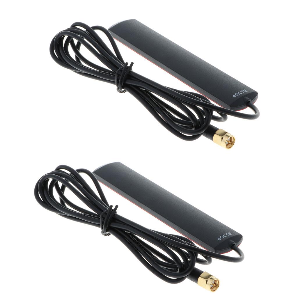 2 Pieces 4G LTE Phone Signal Repeater Booster Amplifier Extender Antenna