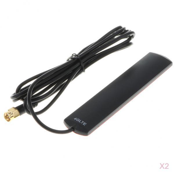 2 Pieces 4G LTE Phone Signal Repeater Booster Amplifier Extender Antenna