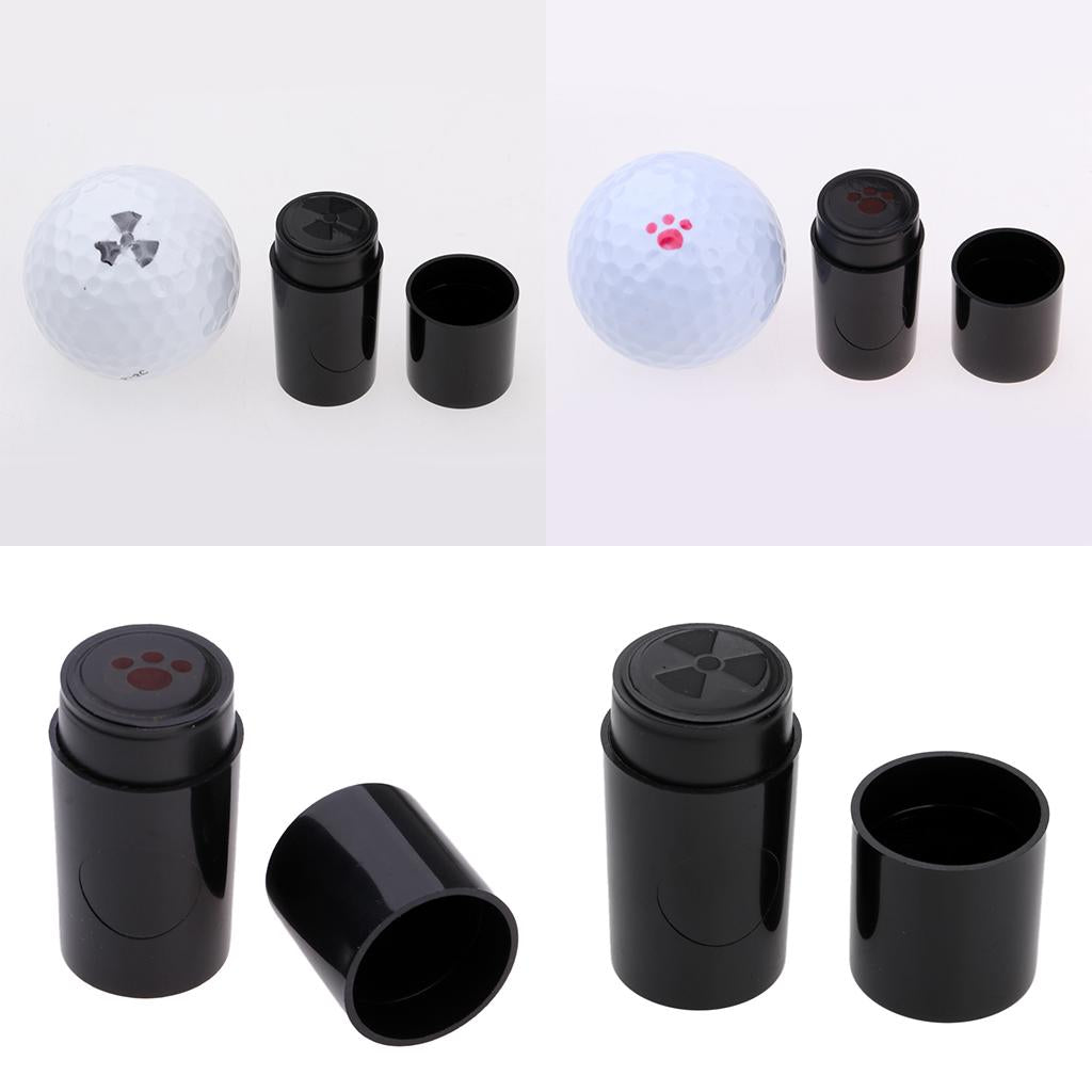 2pcs Golf Ball Windmill Paw Stamper Marker Golfer Training Club Accessories