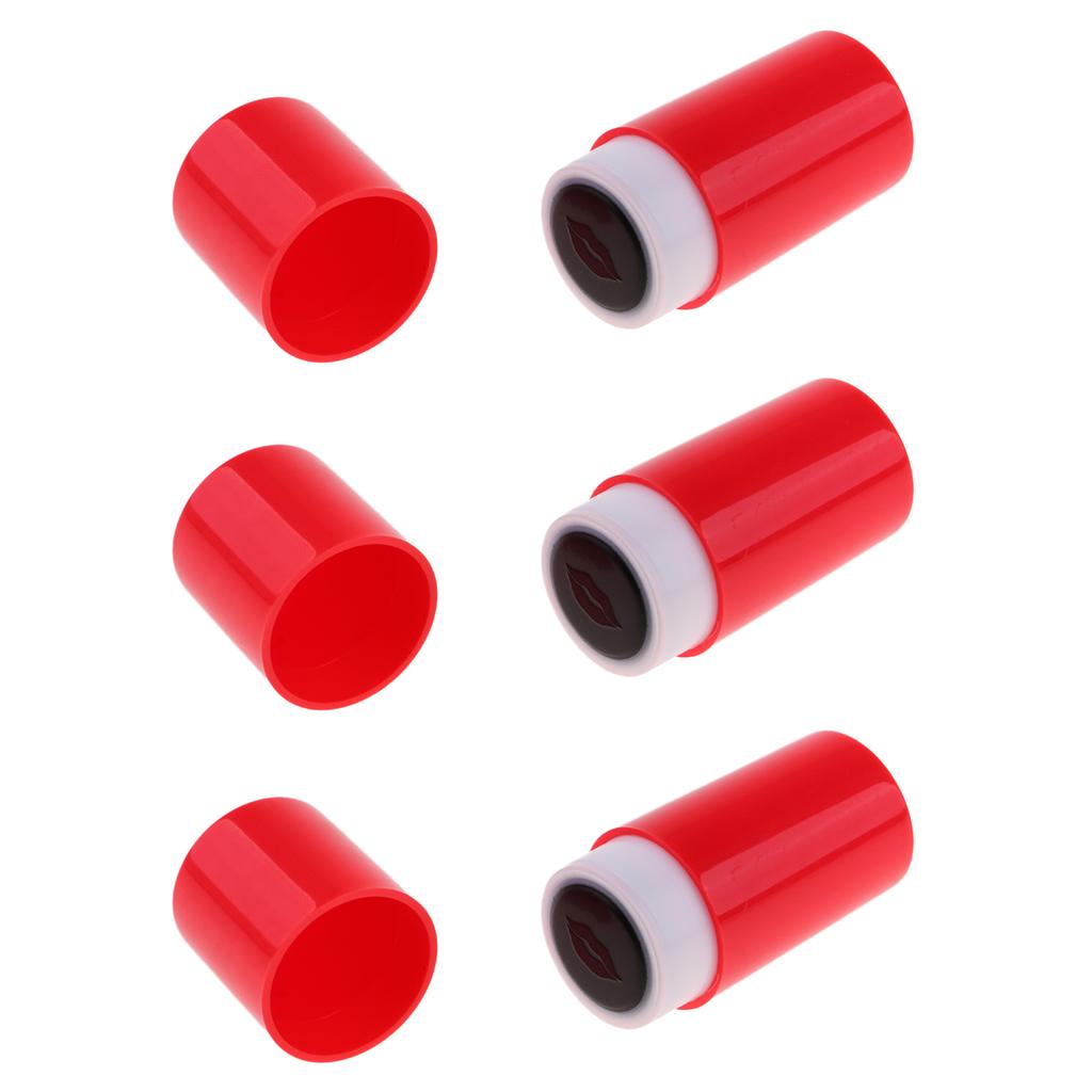 3pcs Colorfast Quick-dry Golf Ball Stamp Stamper Marker Impression Seal