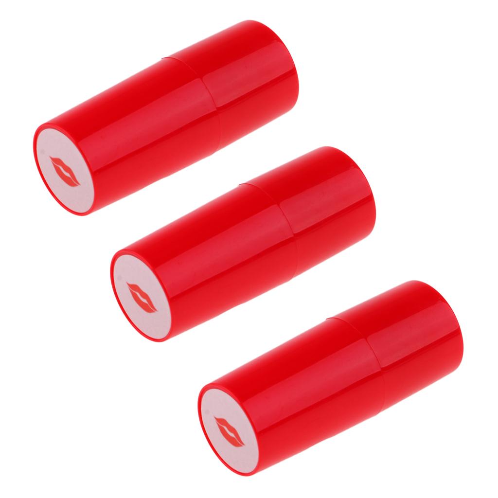 3pcs Colorfast Quick-dry Golf Ball Stamp Stamper Marker Impression Seal