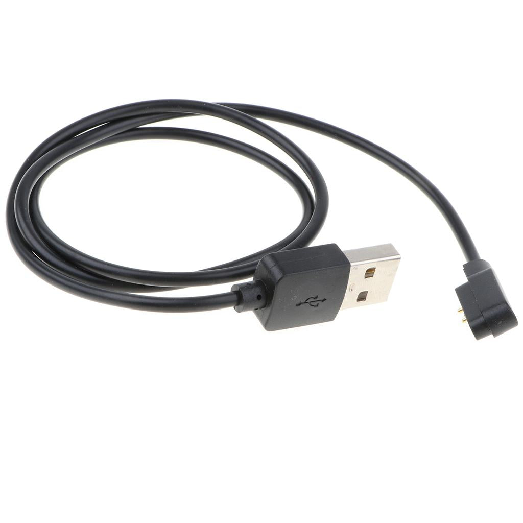 2Pieces High Quality 2 Pin USB Watch Charging Cable Magnetic Charging Base