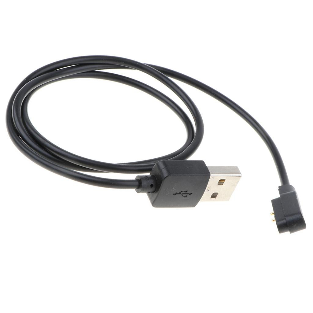 2Pieces High Quality 2 Pin USB Watch Charging Cable Magnetic Charging Base