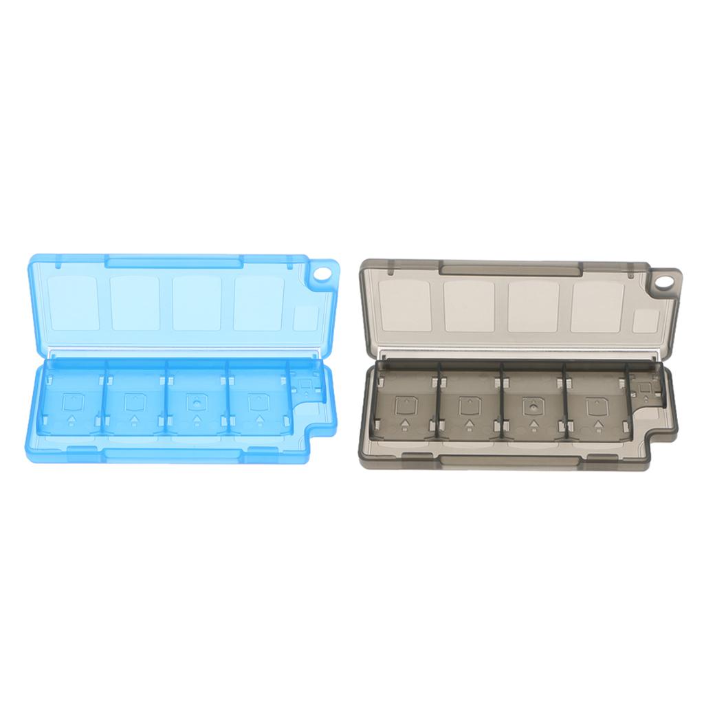 2Piece Game Card Carrying Case Holder Box Organizer for Nintendo Switch