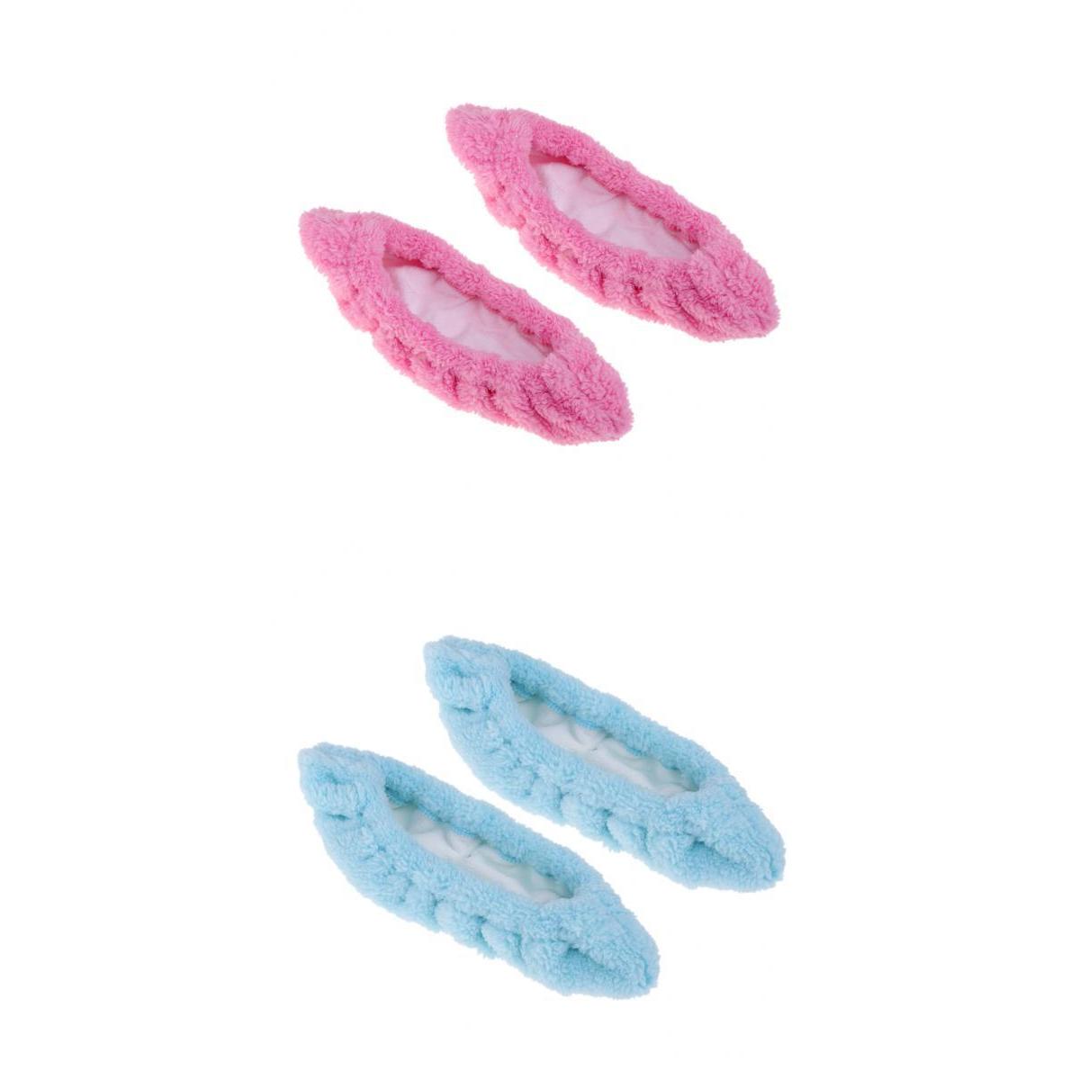 2 Pair Ice Hockey Figure Skate Blade Protector Cover Jacket Soakers Guards S