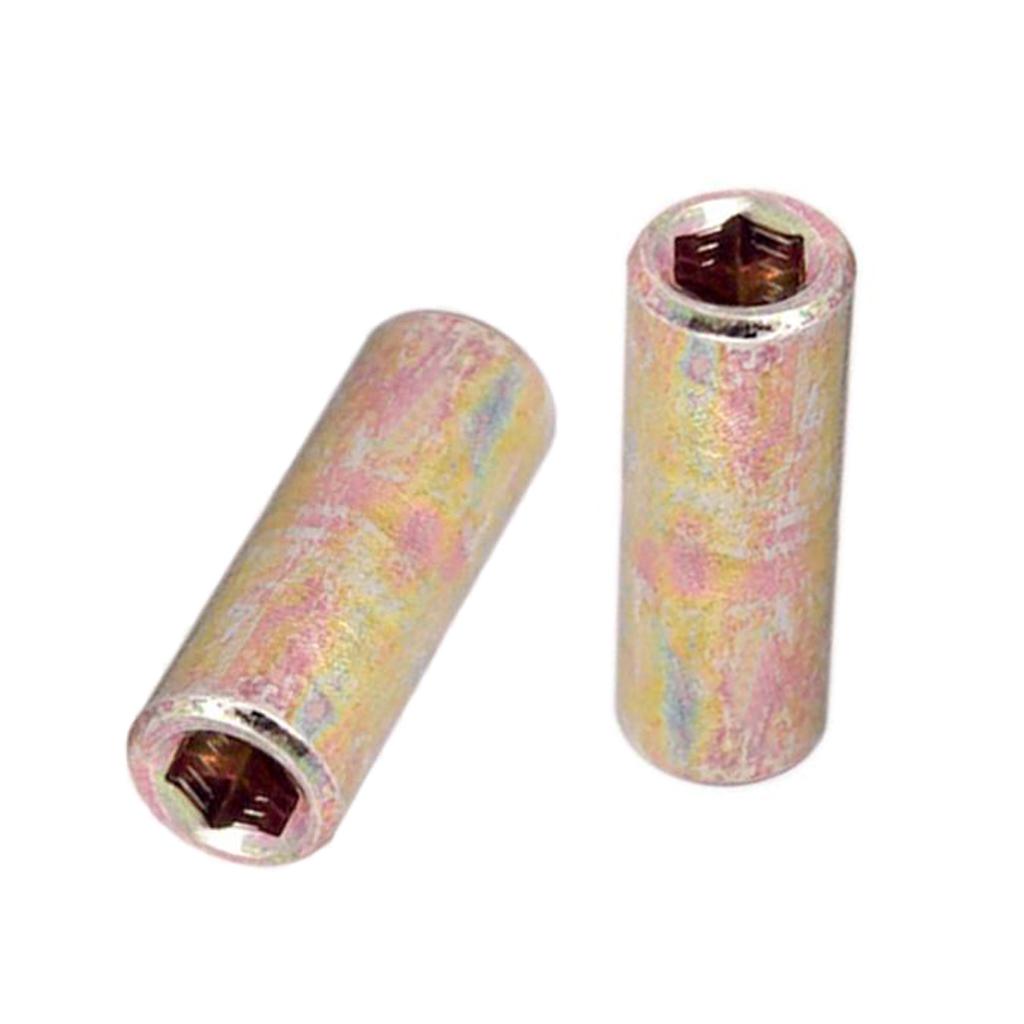2pcs Bass Guitar Truss Rod Buckle Connect Adjust Cap Connector 8mm+9mm