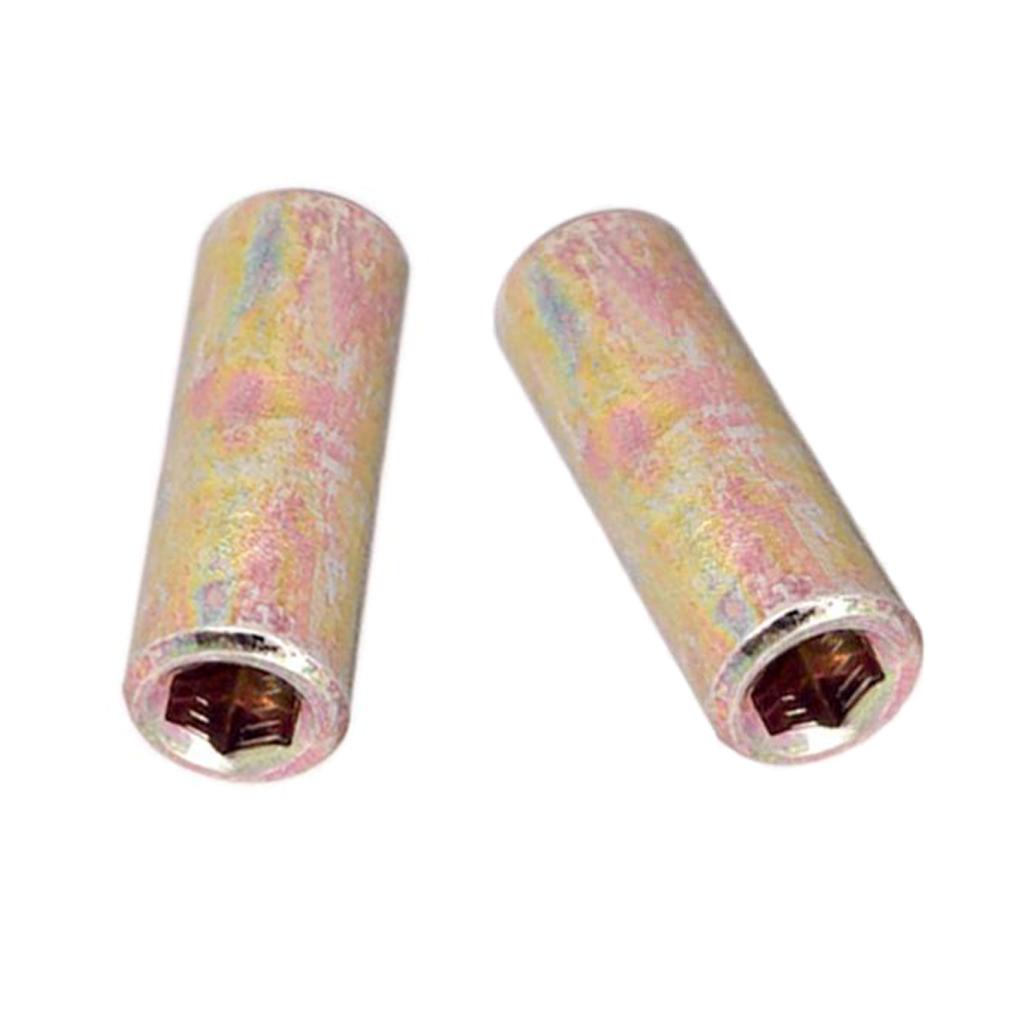 2pcs Bass Guitar Truss Rod Buckle Connect Adjust Cap Connector 8mm+9mm