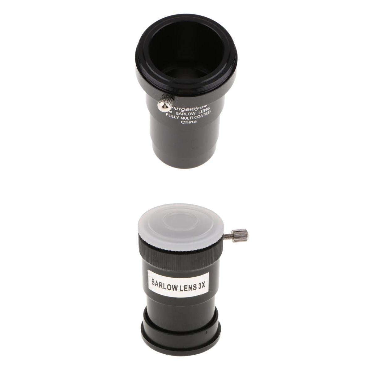 1.25 Inch 5X 3X Barlow Lens Telescope Eyepiece for Celestron Orion Astronomy