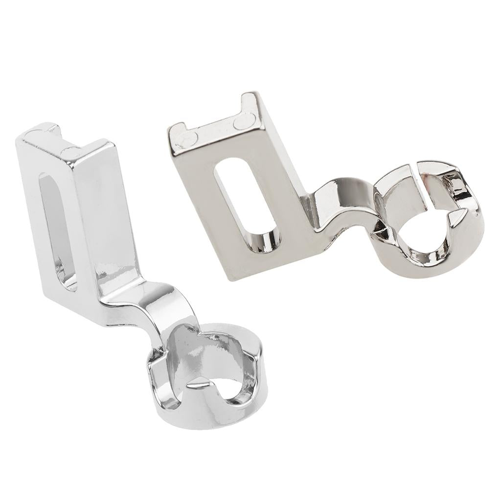 2pcs High Shank Ruler Foot Free Motion Darning Patchwork Presser Foot