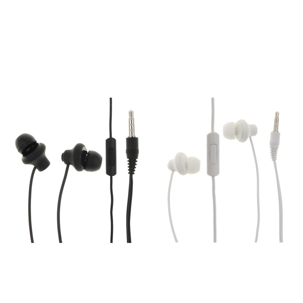 2 Pieces 3.5mm Stereo In-Ear Earphone Headset Headphone For Samsung