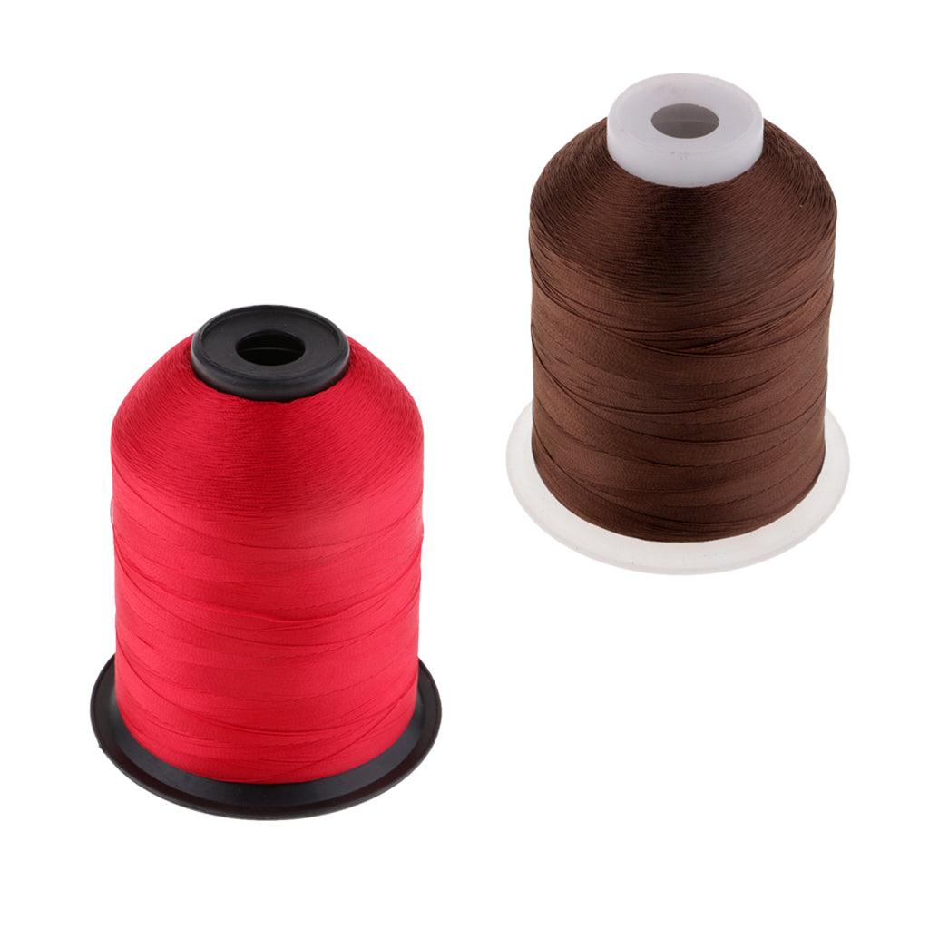 2x Fishing Rod Guide Ring Wrapping Lines Rod Building Wrapping Threads 2000m