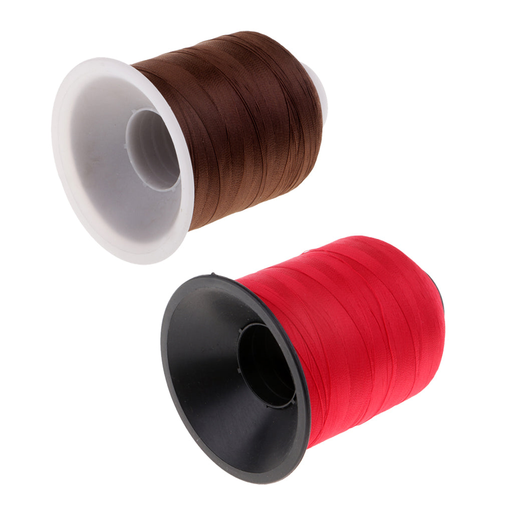 2x Fishing Rod Guide Ring Wrapping Lines Rod Building Wrapping Threads 2000m