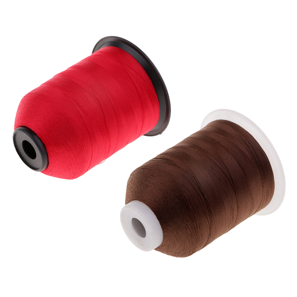 2x Fishing Rod Guide Ring Wrapping Lines Rod Building Wrapping Threads 2000m