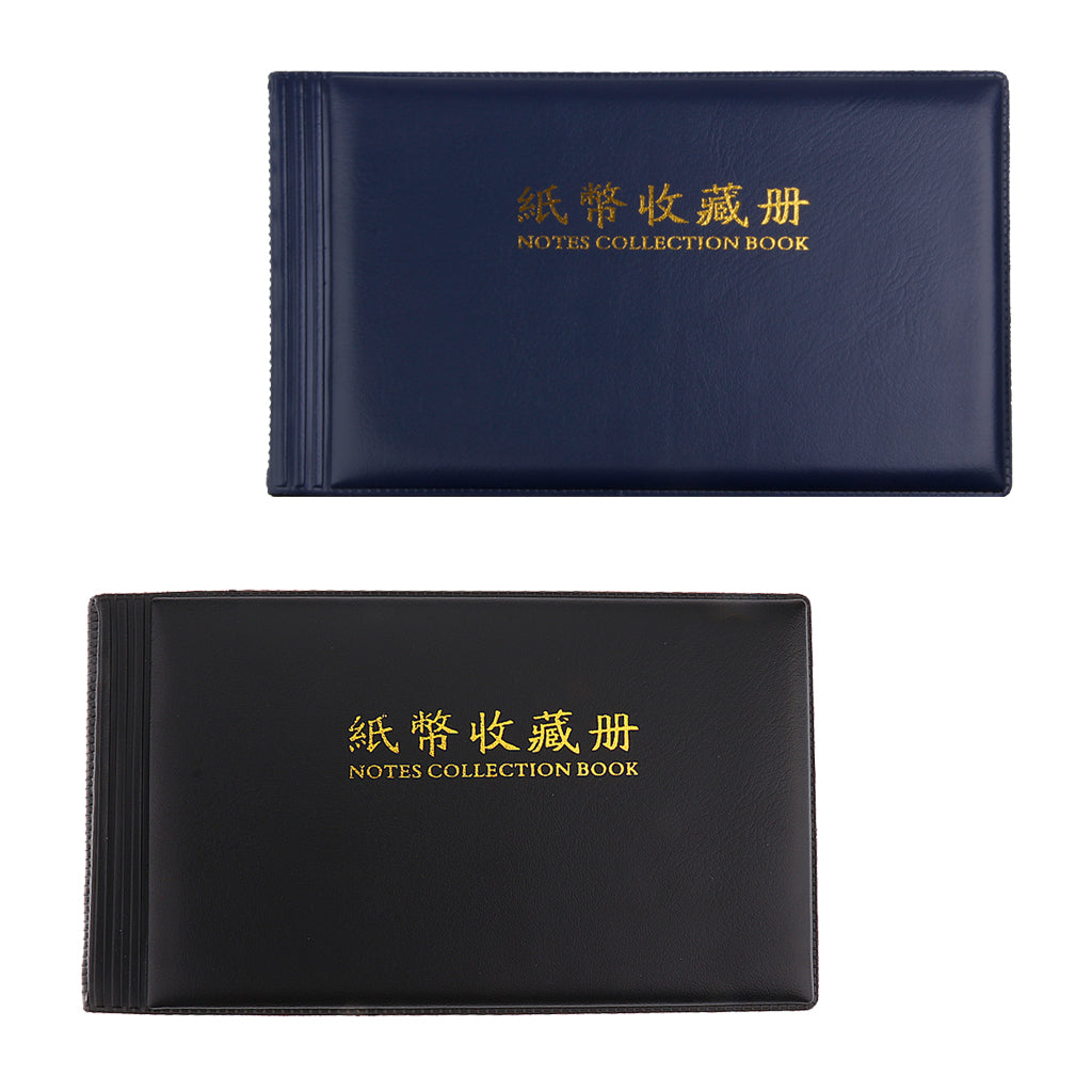 30 Pages Paper Money Banknotes Collection Storage Album Book for Bill Notes