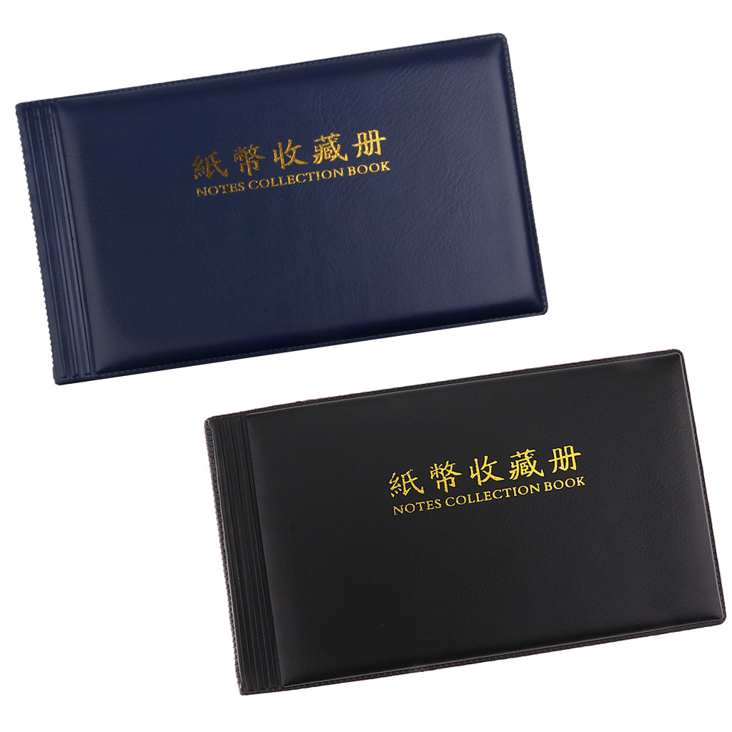 30 Pages Paper Money Banknotes Collection Storage Album Book for Bill Notes