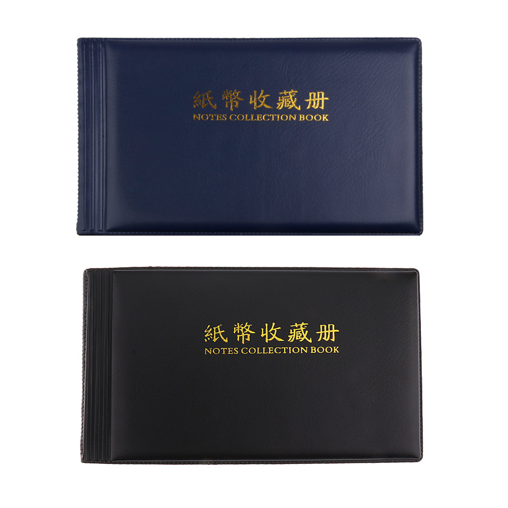 30 Pages Paper Money Banknotes Collection Storage Album Book for Bill Notes
