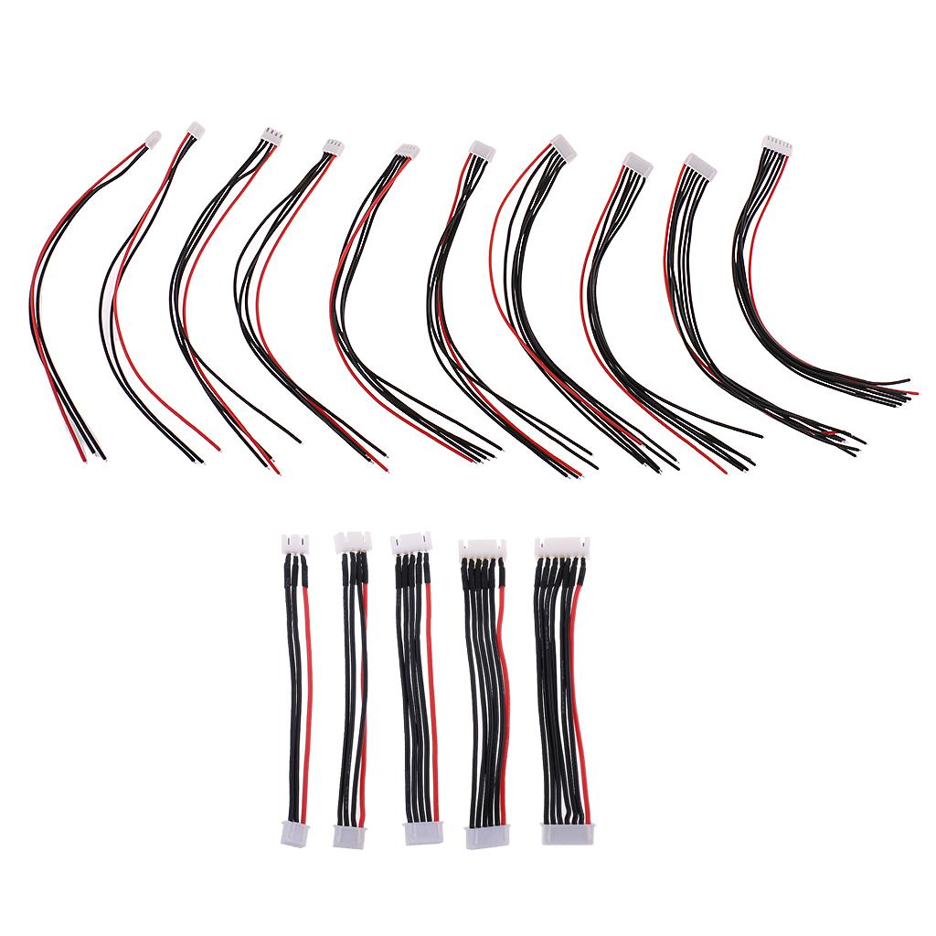 15pcs JST-XH Connector 2-6S Imax B6 Balance Charger Cable Wire Adapter