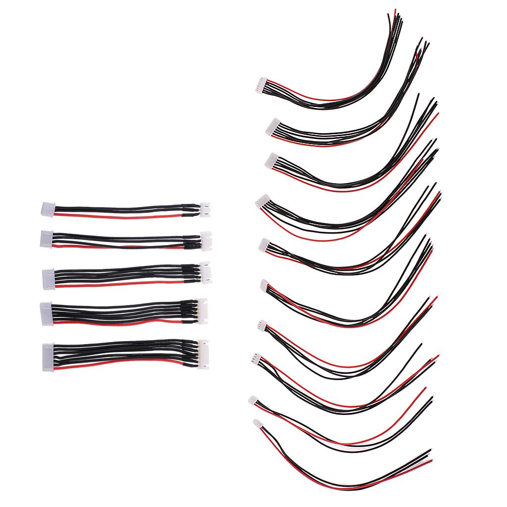 15pcs JST-XH Connector 2-6S Imax B6 Balance Charger Cable Wire Adapter