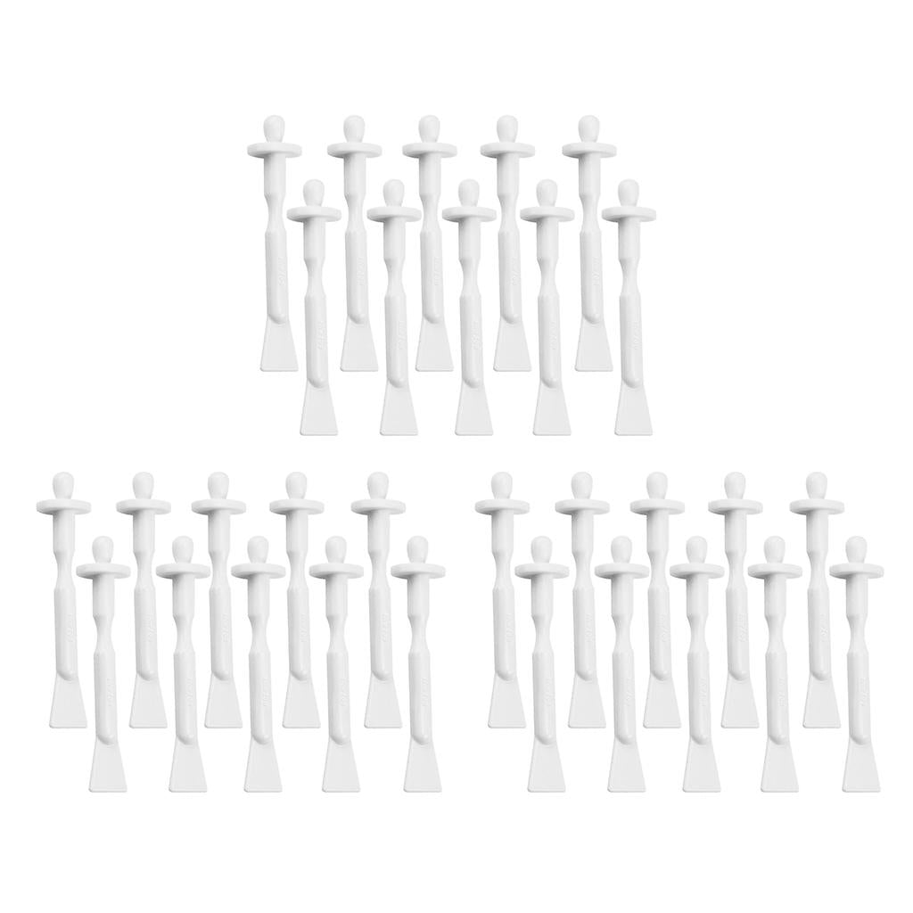30 Pieces Two-in-One Multi-Use Waxing Applicator Sticks Hair Removal Spatula