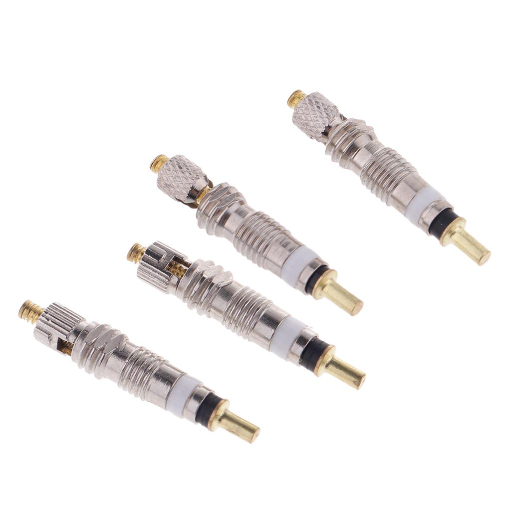 4Pcs Tubeless Removable Presta French Valve Core for Bicycle Bikes
