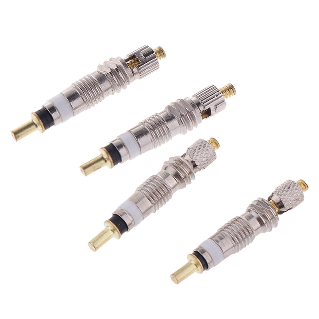 4Pcs Tubeless Removable Presta French Valve Core for Bicycle Bikes