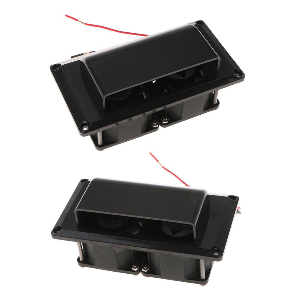 2 Sets RV Caravan Motorhome Interior Side Air Vent Ventilation Exhaust Fan