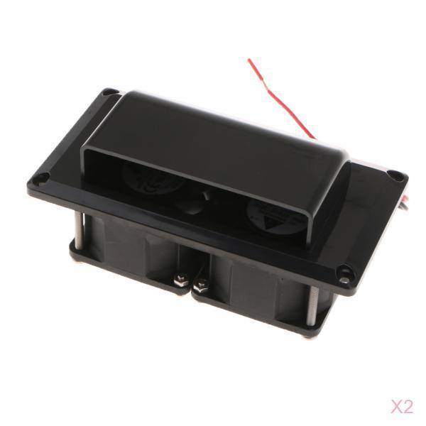 2 Sets RV Caravan Motorhome Interior Side Air Vent Ventilation Exhaust Fan