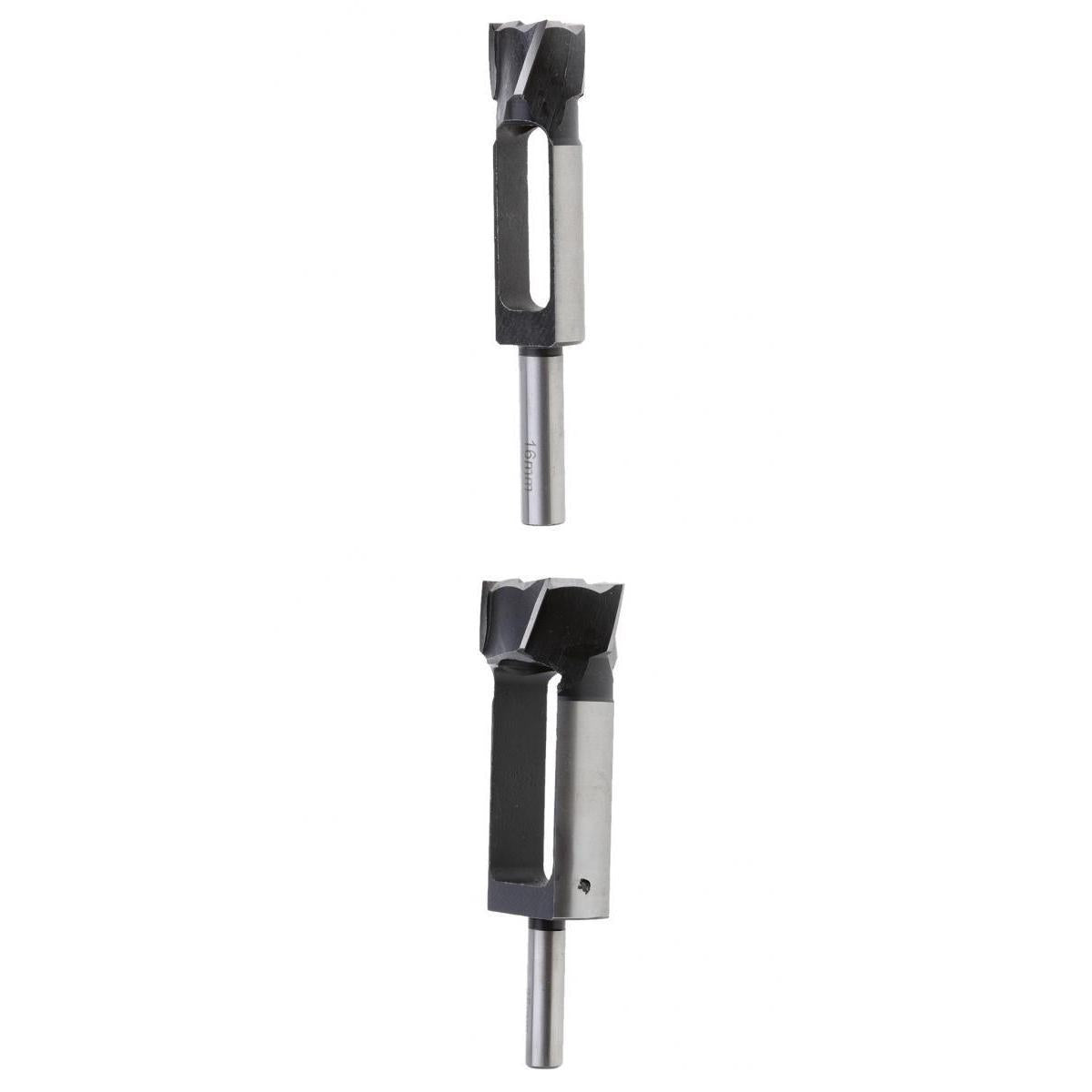 2PCS Tapered Snug Plug Cutters 13MM 1/2 Inch Shank 16mm+35mm Combo