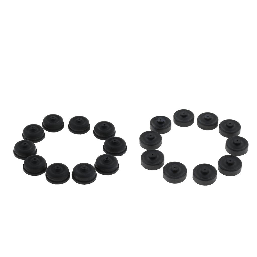 20 Pieces Aquarium Fish Tank Oxygen Pump Replacement Parts Diaphragm