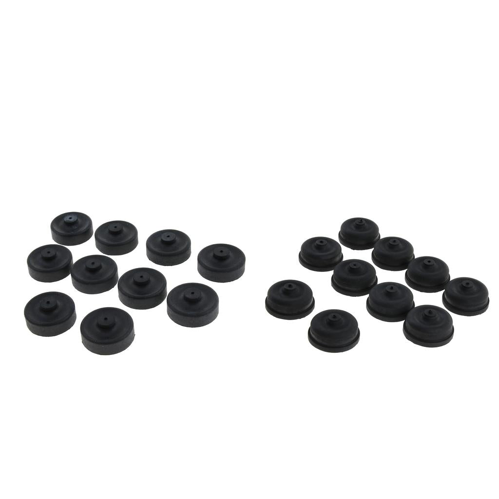 20 Pieces Aquarium Fish Tank Oxygen Pump Replacement Parts Diaphragm