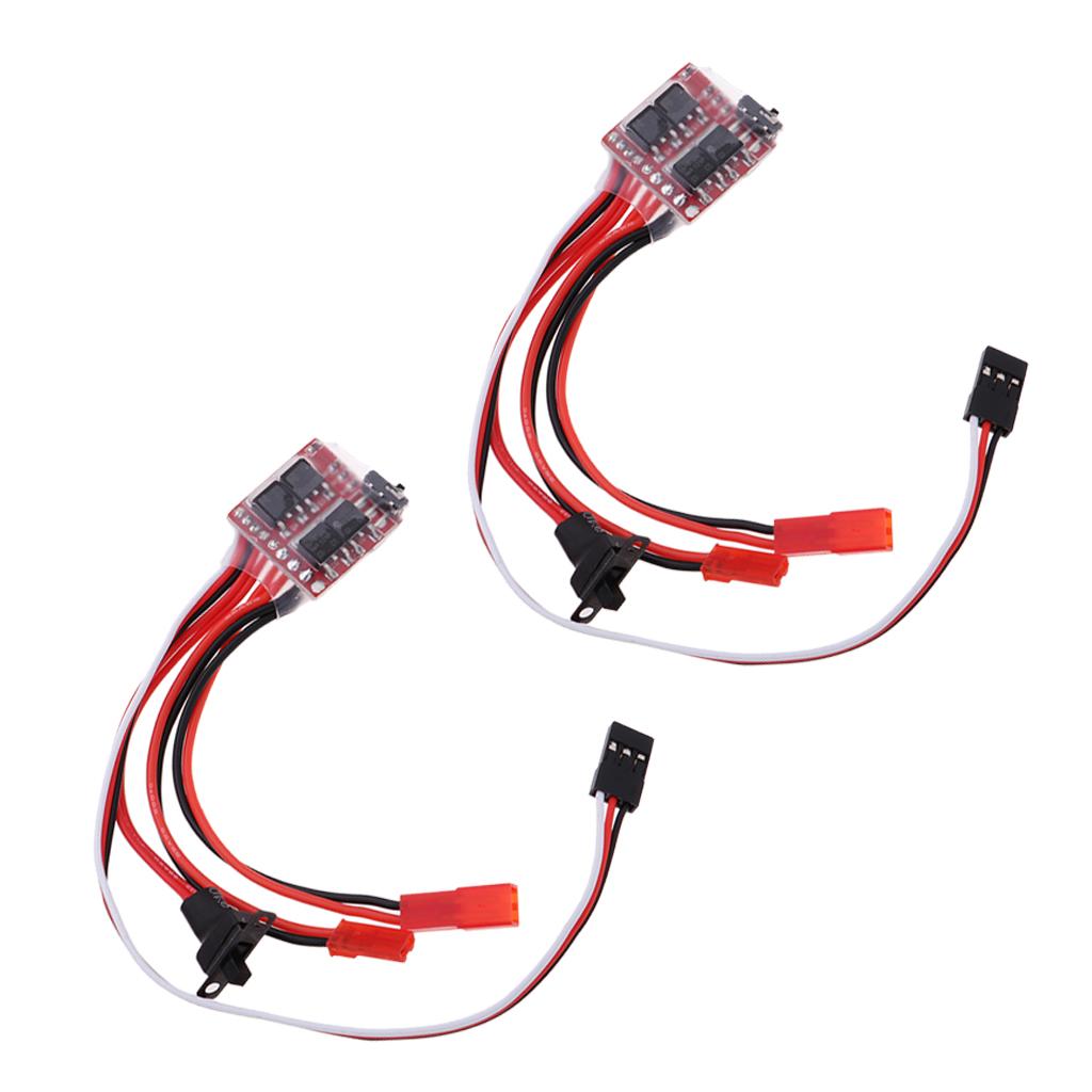 1/16 RC Truck 30A ESC with Brake for B36 C24 B16 B14 B24 AX5S Controller 2Pc