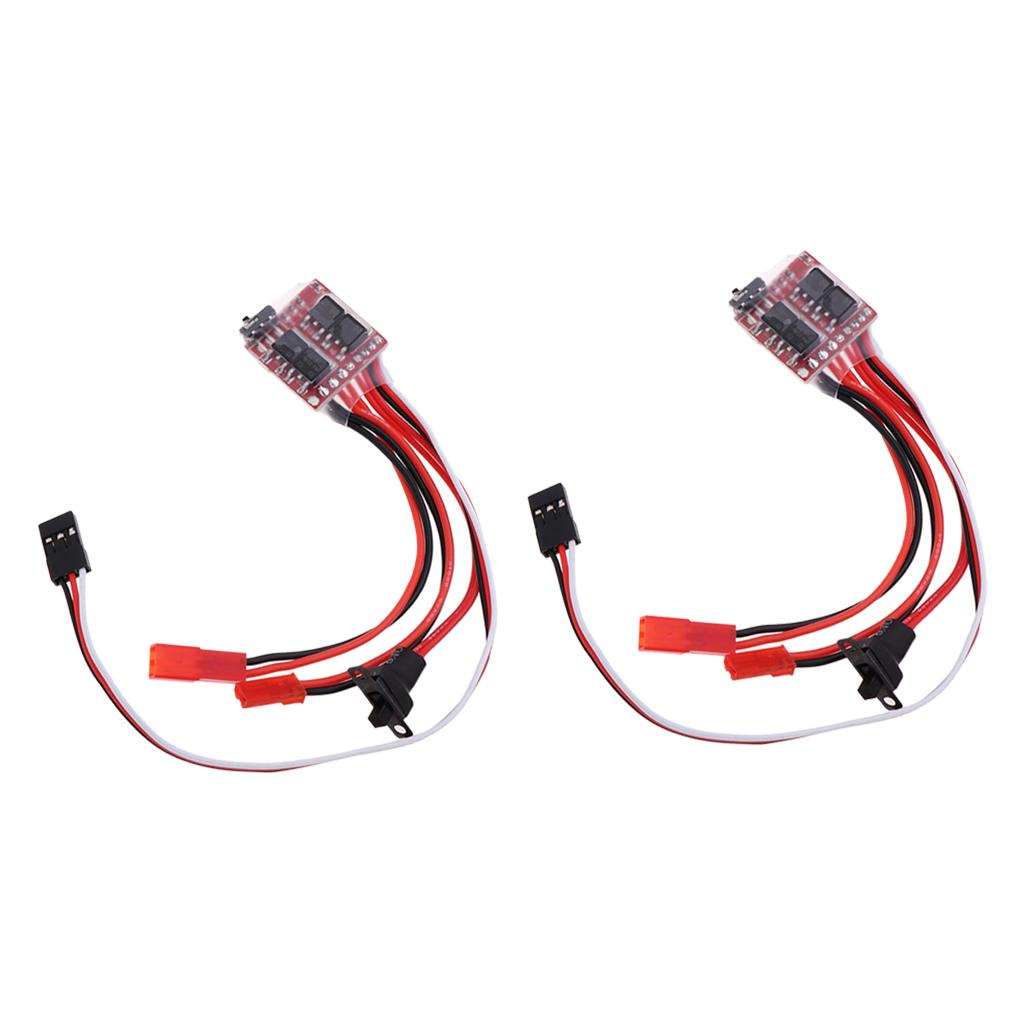 1/16 RC Truck 30A ESC with Brake for B36 C24 B16 B14 B24 AX5S Controller 2Pc