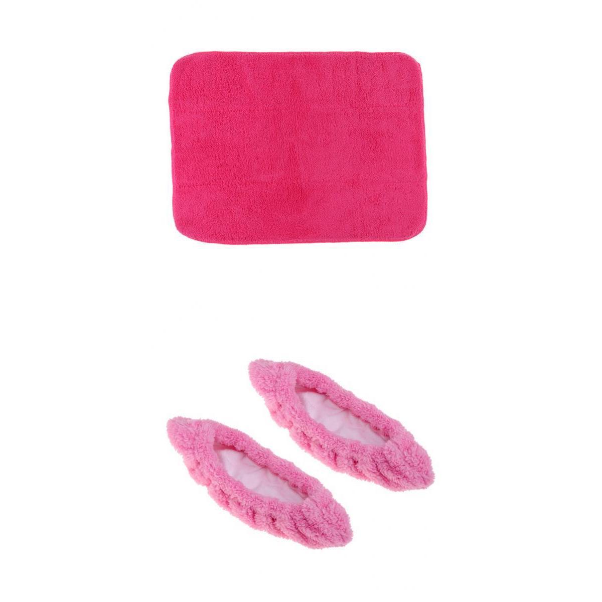 1 Pair Ice Hockey Figure Skate Blade Cover Soakers Guards and Care Kit Towel Pink S
