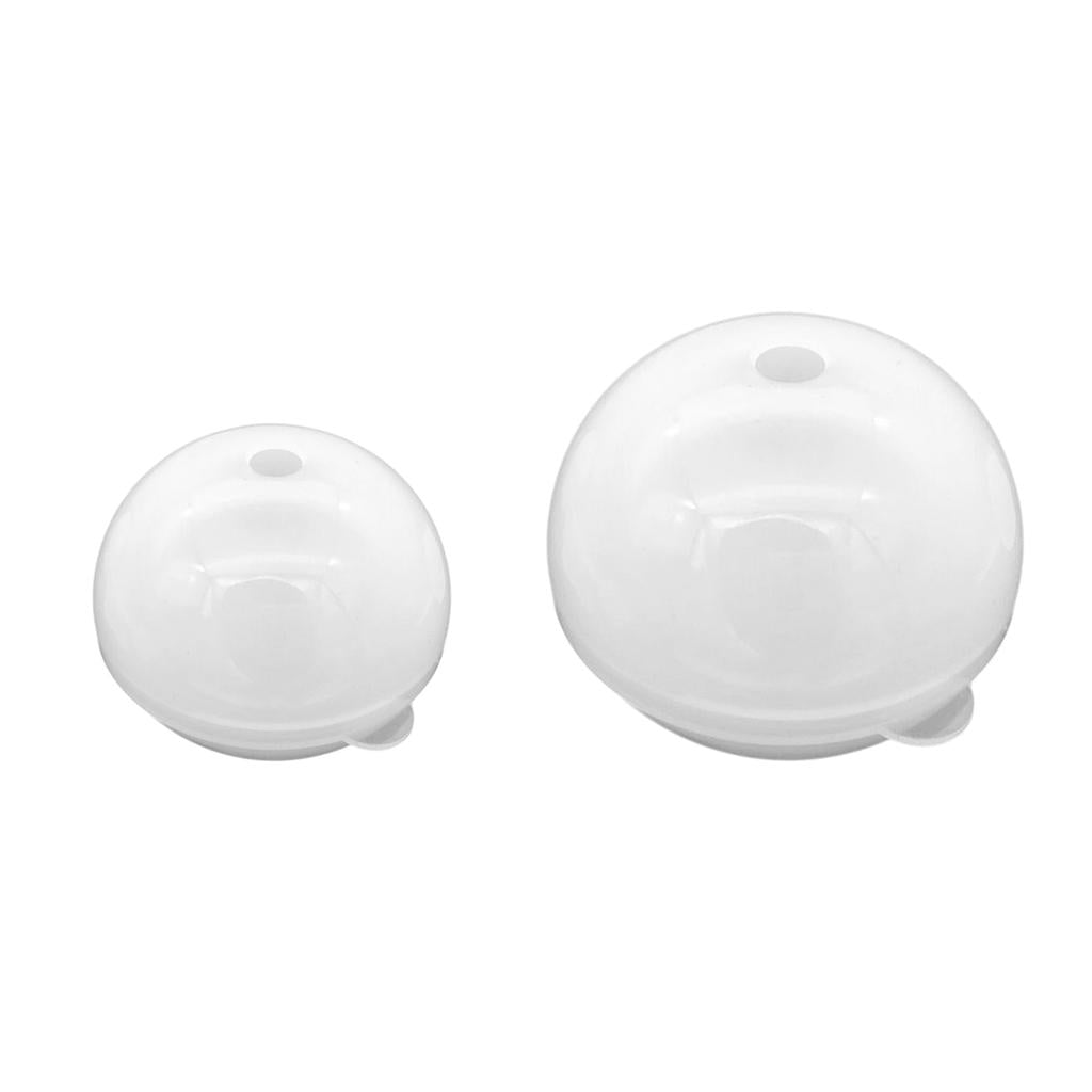 2Pcs Sphere Ball Shape Silicone Mold Mould for Resin Casting DIY Ornament