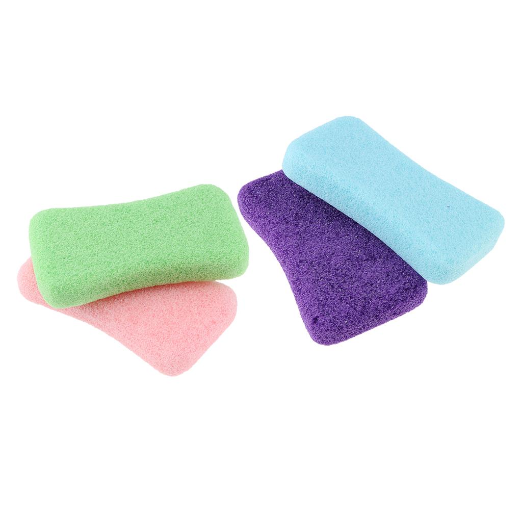 4Pcs Foot Files Pumice Callus Dead Skin Remover Scrubber Pedicure Care Tool