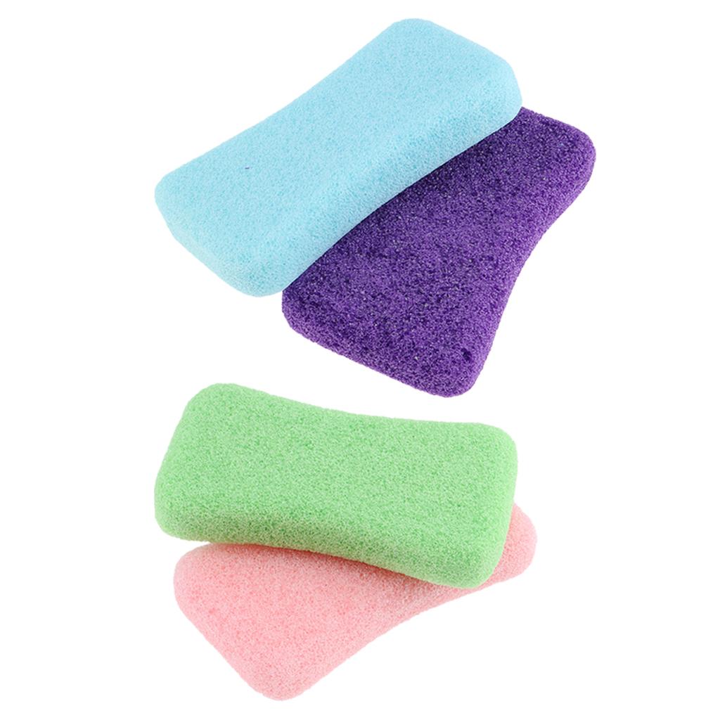 4Pcs Foot Files Pumice Callus Dead Skin Remover Scrubber Pedicure Care Tool