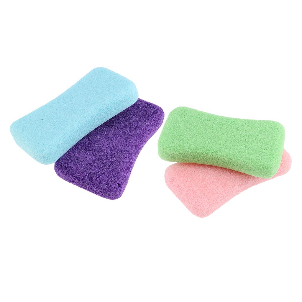 4Pcs Foot Files Pumice Callus Dead Skin Remover Scrubber Pedicure Care Tool