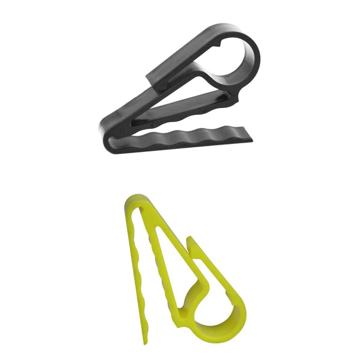 2Pcs Plastic Golfer Cigar Holder Clip Clamp For Golfers Golf Carts Boaters
