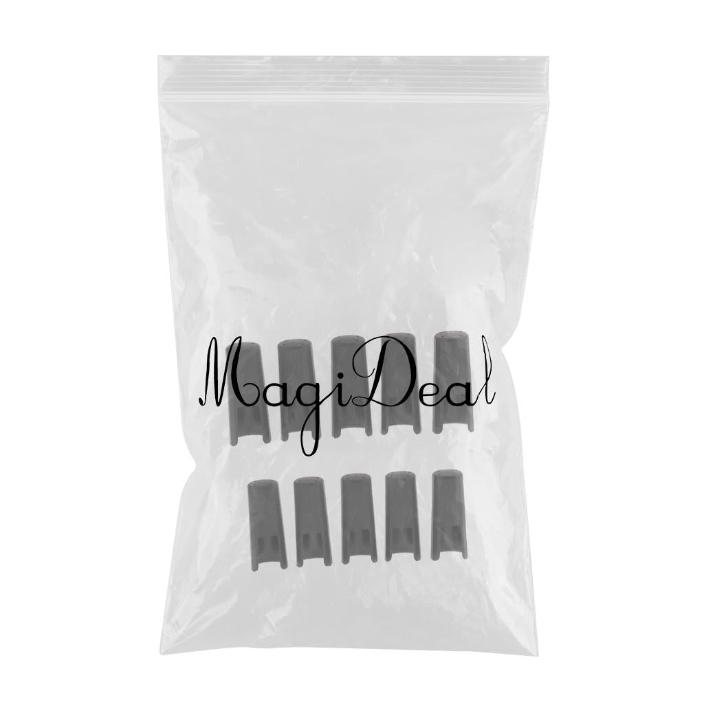 10 Pieces Saxophone Mouthpiece Cap Buckle Patches Pad Cap for Alto Tenor Sax