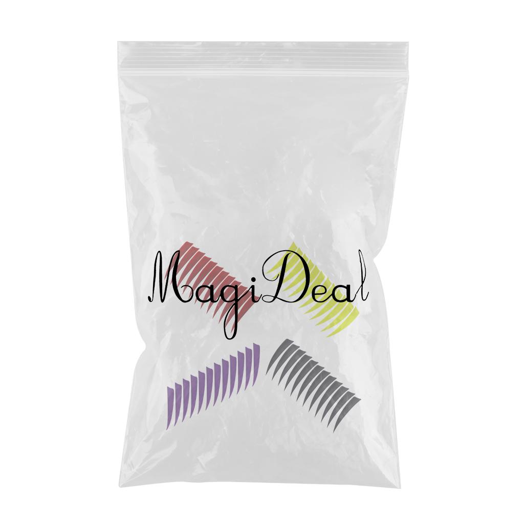 48 Pieces 4 Inch Archery Arrow Natural Turkey Feathers Fletchings Vanes A