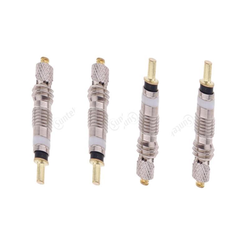 4Pcs Silver Removable Presta French Valve Core Bike Tube Part Mesh