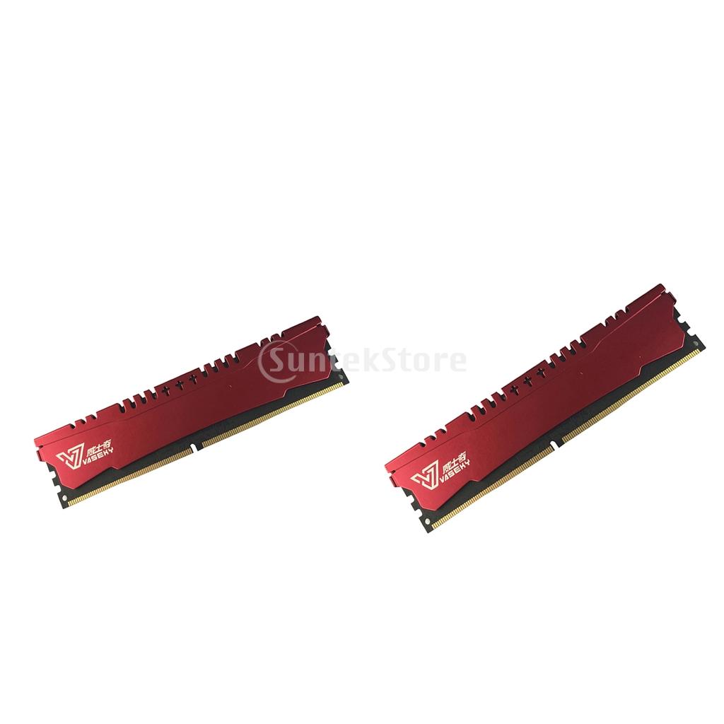 2x DDR3 RAM Desktop DRAM Memory 2GB 1600MHz PC Computer Memory Module Kit