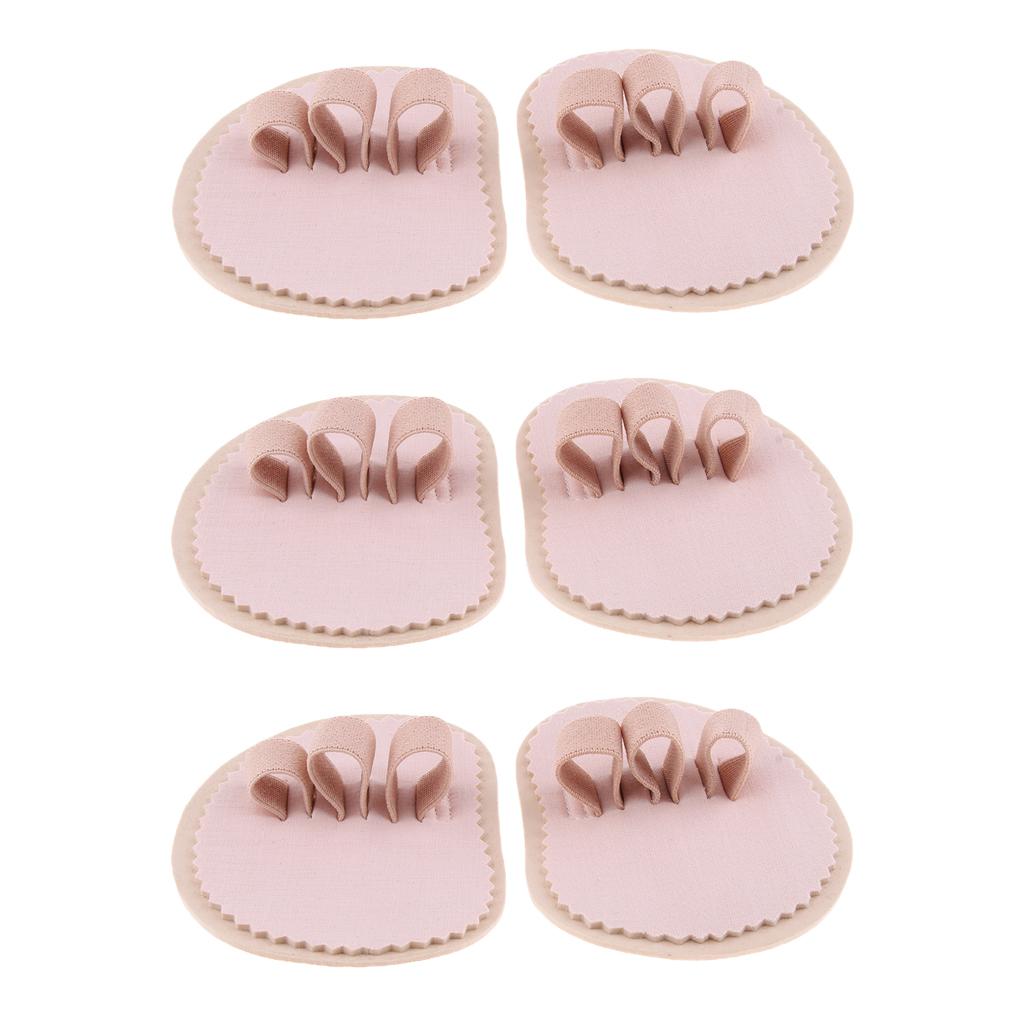 3 Pair Left Right Toe Straightener for Overlapping Toe Crooked Hammer Toes