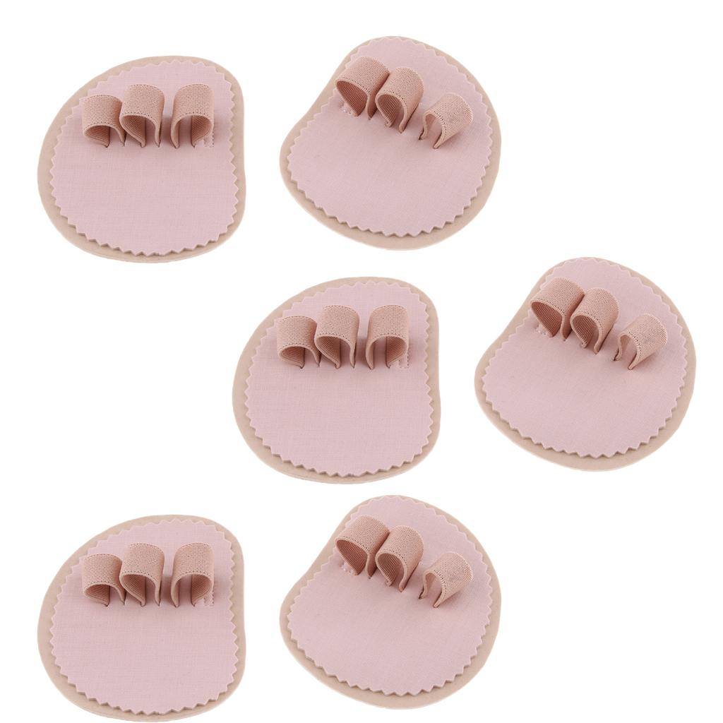 3 Pair Left Right Toe Straightener for Overlapping Toe Crooked Hammer Toes