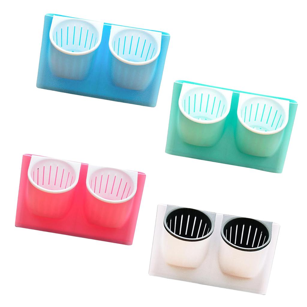 4Pcs Mini Wall Planter Self Watering Flower Pots Garden Yard Patio Plants