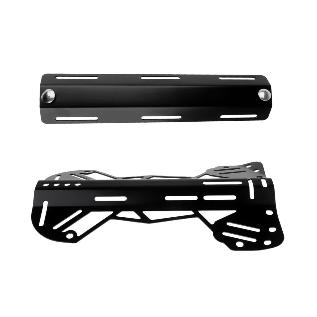 Aluminum Technical Scuba Diving BCD Harness Backplate & Single Tank Adapter
