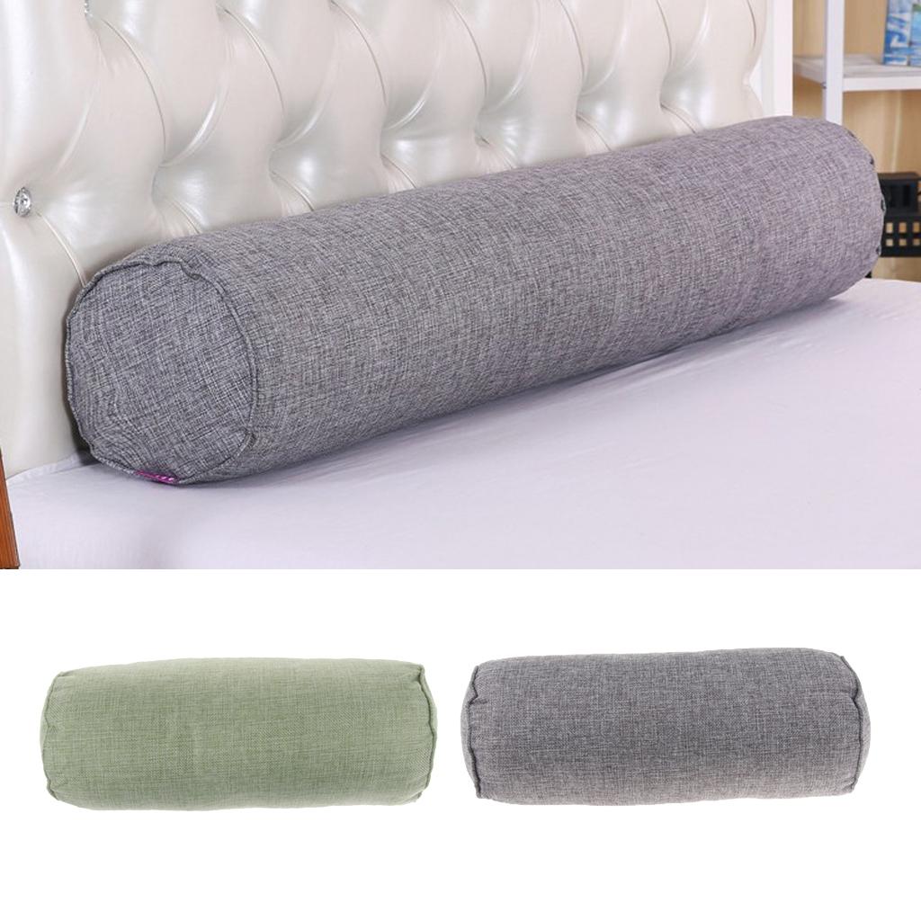 2X Comfort Orthopedic Neck Roll Pillow Round Cervical Support Spine Pillow